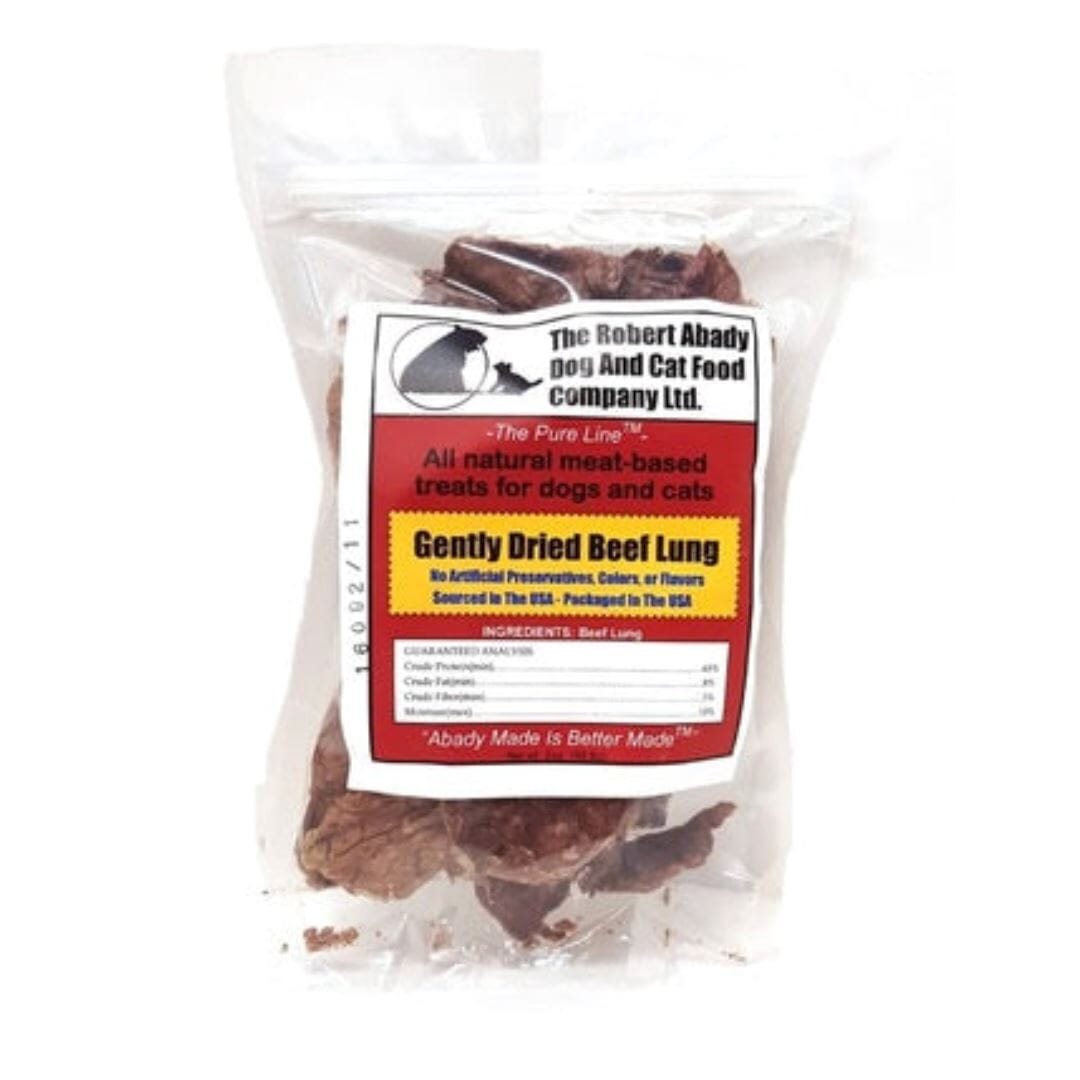 Abady Dog Food Gently Dried Beef Lung Château Le Woof