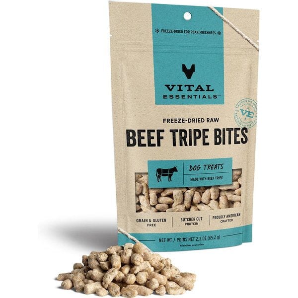 Vital Essentials Freeze Dried Treats Freeze Dried VitalEssentials Beef Tripe Small 