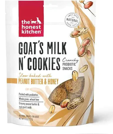 Goats Milk & Cookies by The Honest Kitchen Château Le Woof Peanut Butter & Honey 