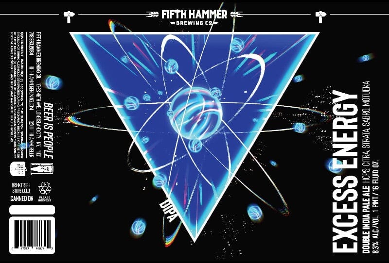 Fifth Hammer Brewing Co. Beer Chateau Le Woof Excess Energy 