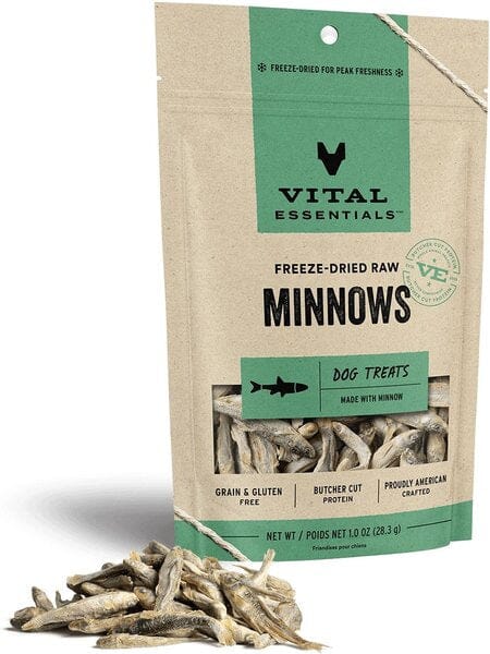 Vital Essentials Freeze Dried Treats Freeze Dried VitalEssentials Minnows Small 