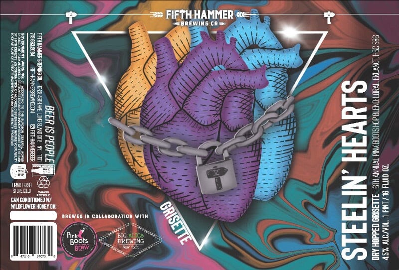 Fifth Hammer Brewing Co. Beer Chateau Le Woof Steelin’ Hearts 