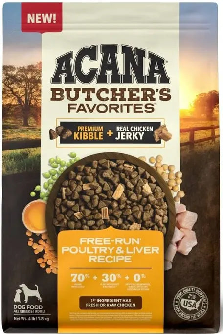 Acana Butchers Favorites Grain Free Château Le Woof Poultry Recipe 