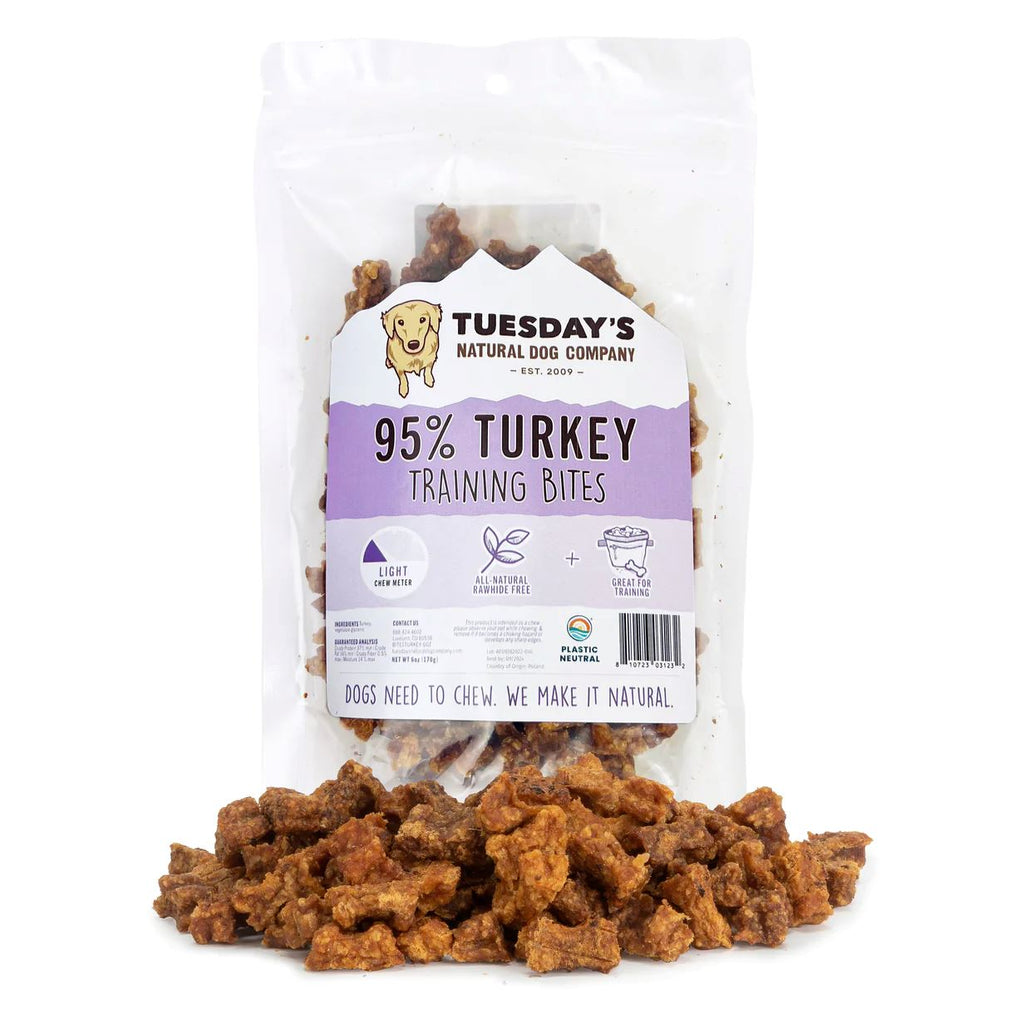 Training Bites | Tuesday's Natural Dog Company The Natural Dog Company Turkey Training Bites 
