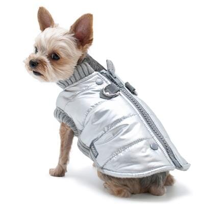Coats by DOGO Château Le Woof Runner Coat Silver Small 