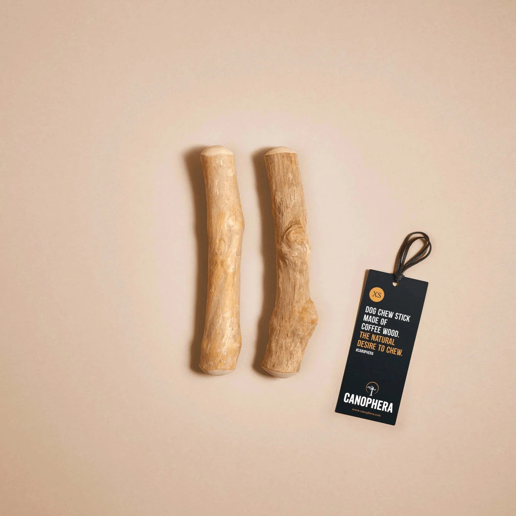 CANOPHERA CHEWS Treat Château Le Woof Coffee Wood Chew XS 