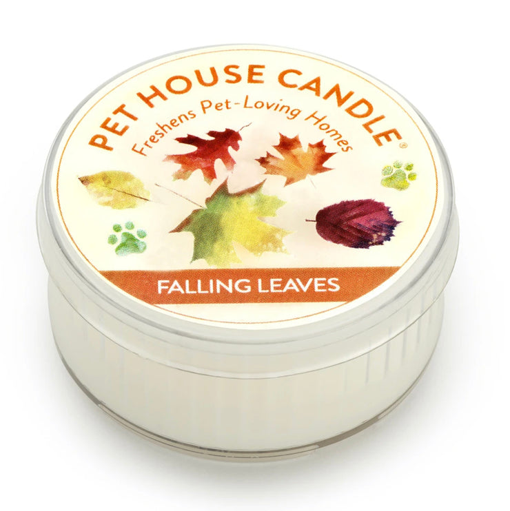 Pet House Candle Pet House Mini Candle Falling Leaves 