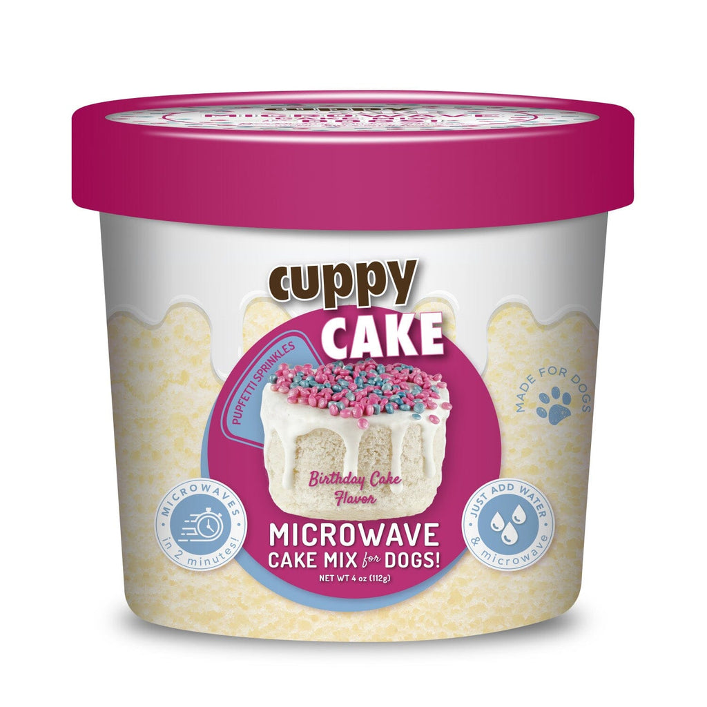 Puppy Cake Bubba Rose Dog Bakery Microwave Cake - Pupfetti Sprinkles 