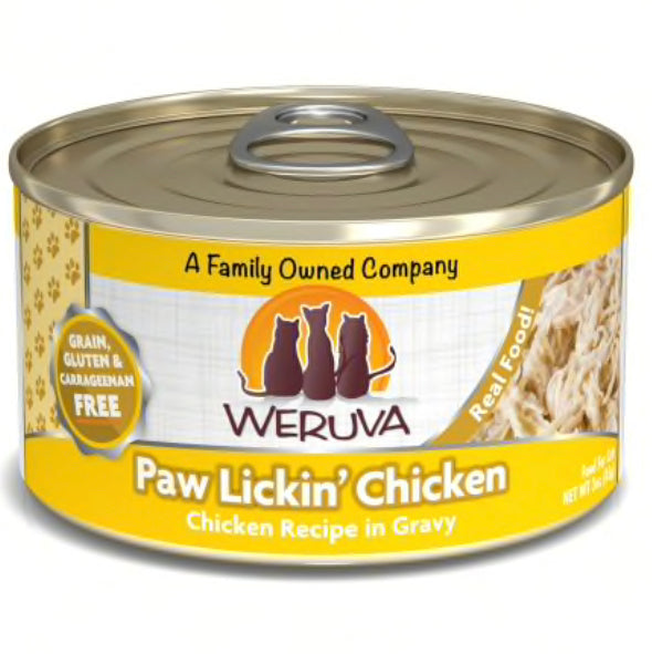 Weruva Canned Food Chateau Le Woof 5.5 oz Paw Lickin’ Chicken 