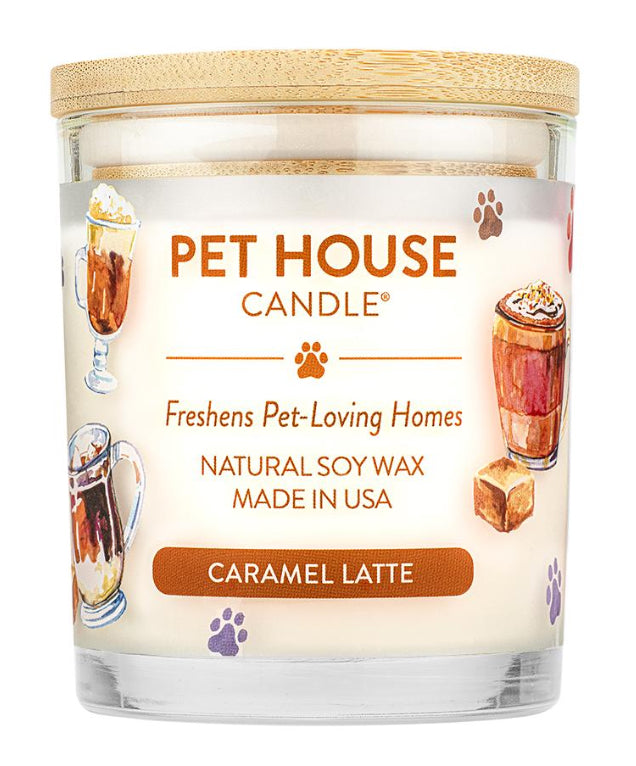 Pet House Candle Pet House Large 8.5 Oz Caramel Latte 