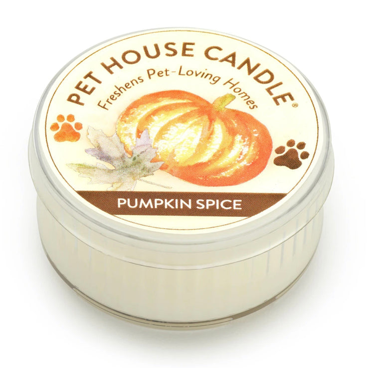 Pet House Candle Pet House Mini Candle Pumpkin Spice 