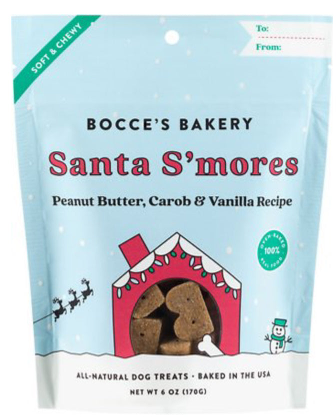 Bocce's Bakery Seasonal Chateau Le Woof Santa S’mores 