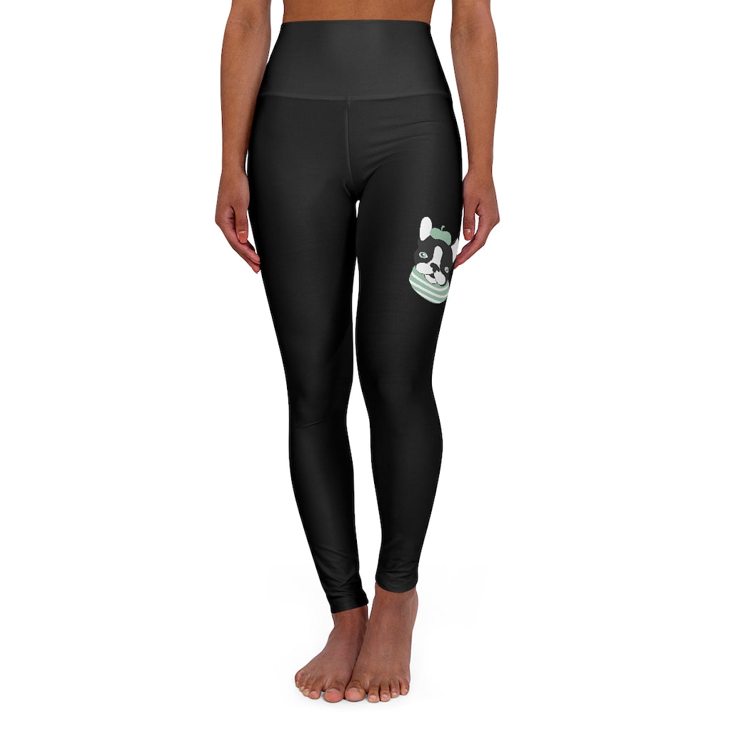 High Waisted Château Logo Leggings – Château Le Woof