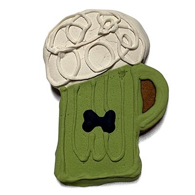 Bubba Rose Dog Bakery Chateau Le Woof Green Beer Mug 
