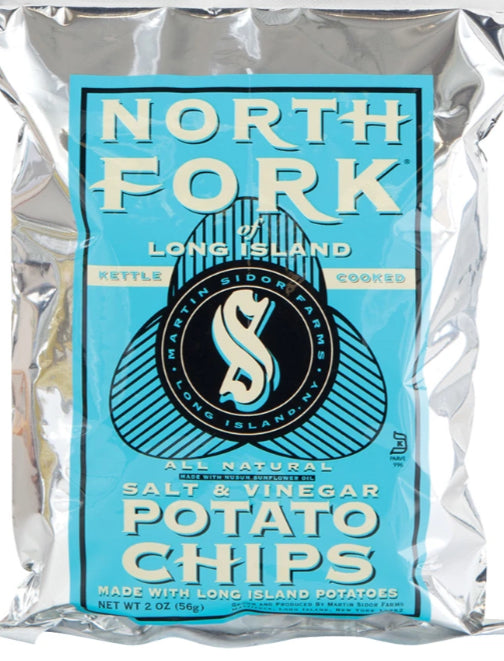 North Fork Chips Baldor Salt and Vinegar 2oz 