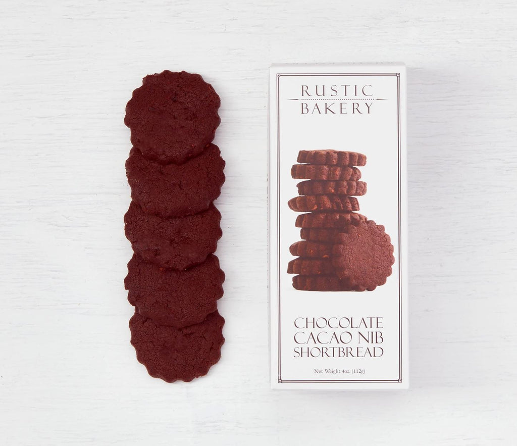 Rustic Bakery - Chocolate Cacao Nib Shortbread Rustic Bakery 