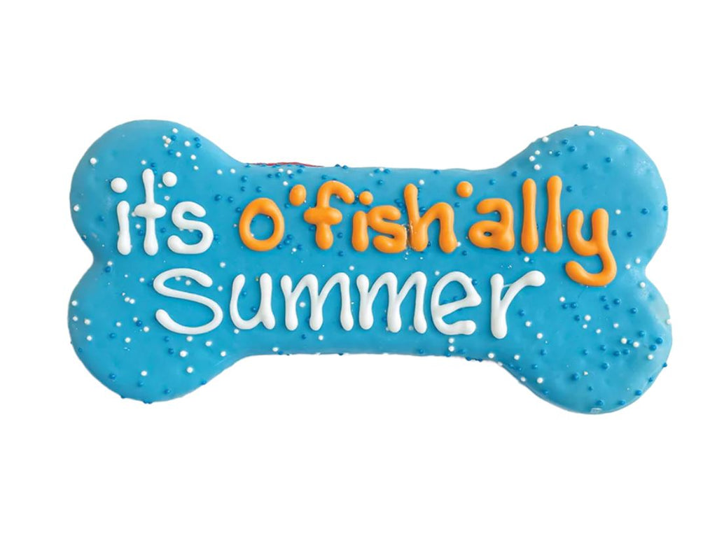 Bosco and Roxy's Cookies Chateau Le Woof O’fish’ally Summer! 