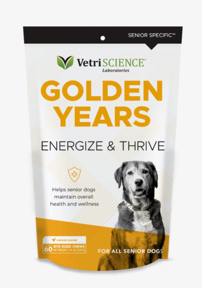 Golden Years -Strength & Stability VetriScience Energize & Thrive 