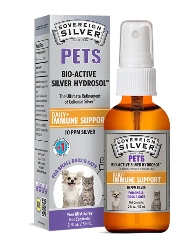 Sovereign Silver-Daily+ Immune Support Animals & Pet Supplies Sovereign Silver Fine Mist Spray 2oz 