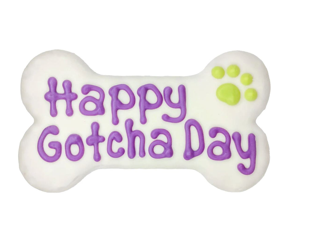 Bosco and Roxy's Cookies Bosco Roxy Happy Gotcha Day Bone 6” 