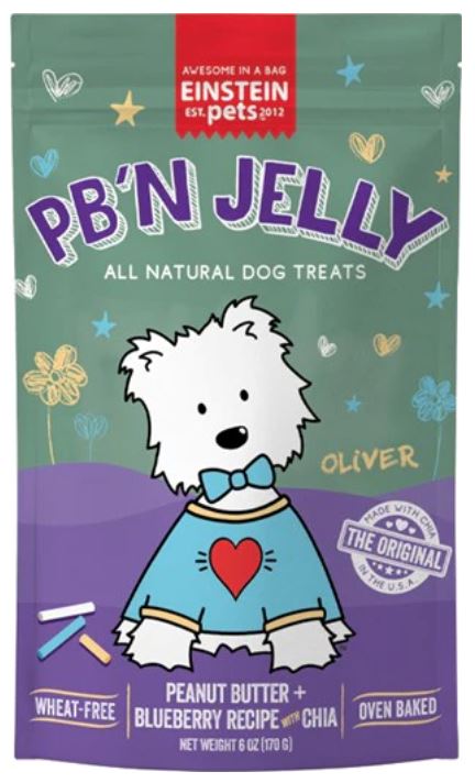 Einstein Pets | Dog Treats Einstein Pets PB'N Jelly 8oz 