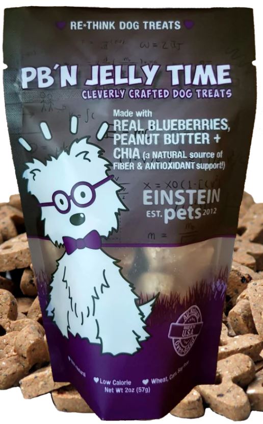 Einstein Pets | Dog Treats Einstein Pets PB'N Jelly Time 2oz 