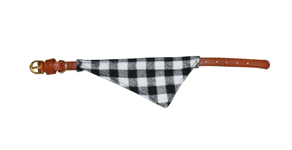 BARK by DOG - MASON BANDANA BLACK/WHITE (SIZE: SMALL) BARK by DOG 