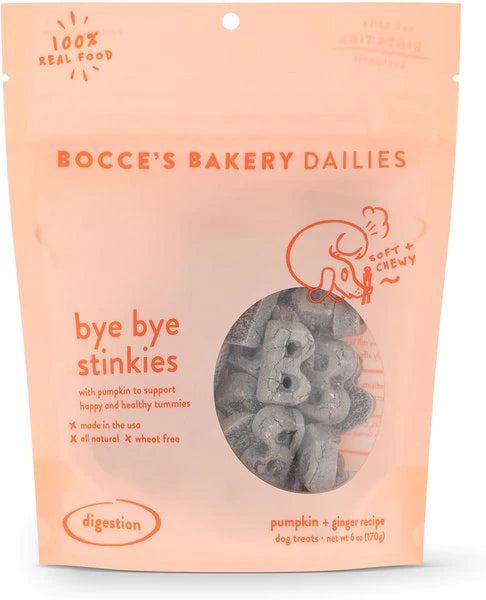 Bocce's Bakery Dailies Bocce's Bakery Bye Bye Stinkies – Pumpkin & Ginger 