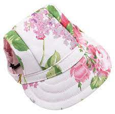Botanical Bark Dog Hat Cap Chateau Le Woof Medium 