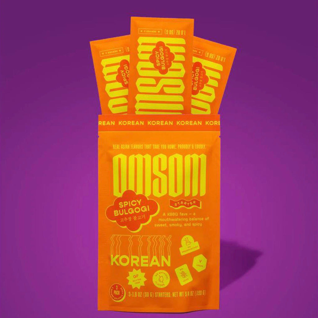 OMSOM - Asian Flavor Starters Condimants OMSOM Spicy Bulgogi 3 Pack 