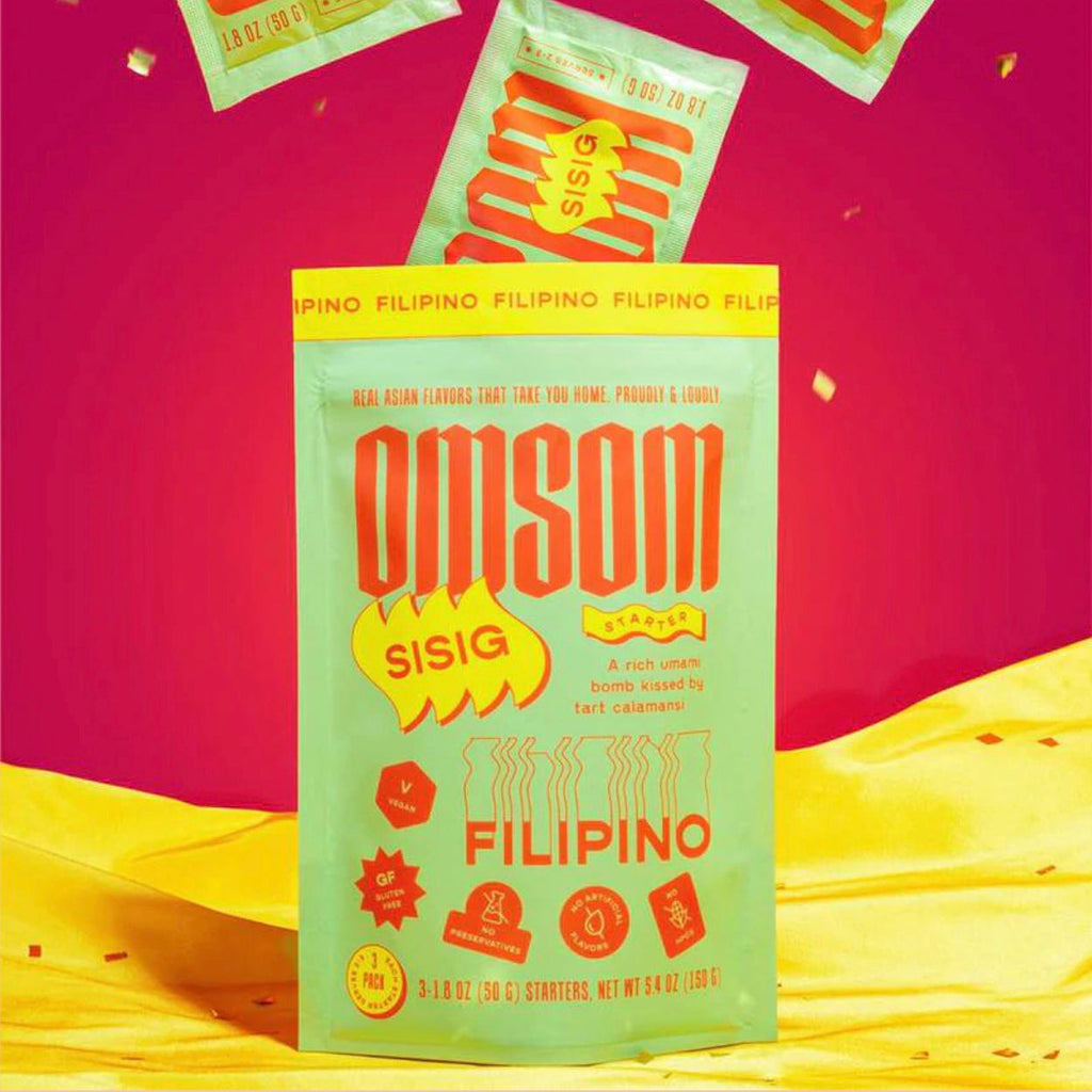 OMSOM - Asian Flavor Starters Condimants OMSOM Sisig 3 pack 
