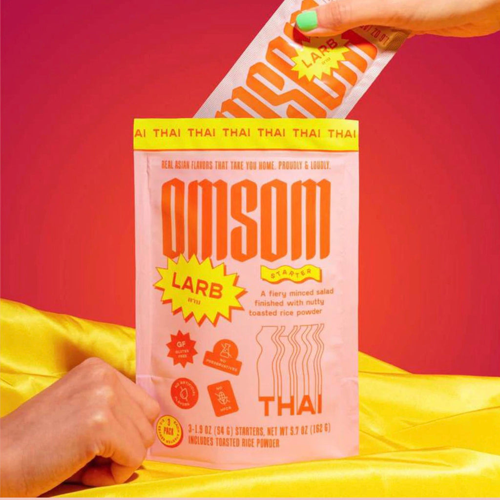 OMSOM - Asian Flavor Starters Condimants OMSOM Thai Larb 3 pack 