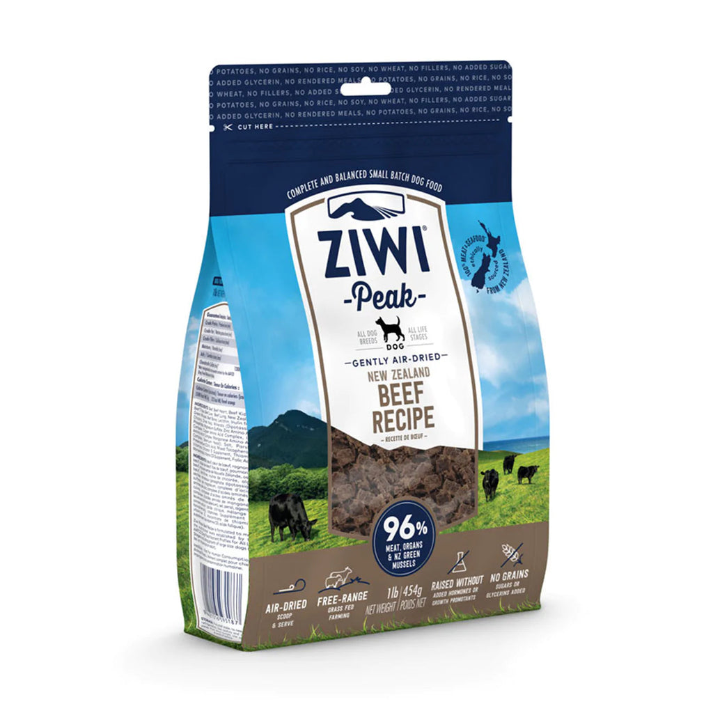 Ziwi Air Dried Dog Food Chateau Le Woof Beef 16oz 