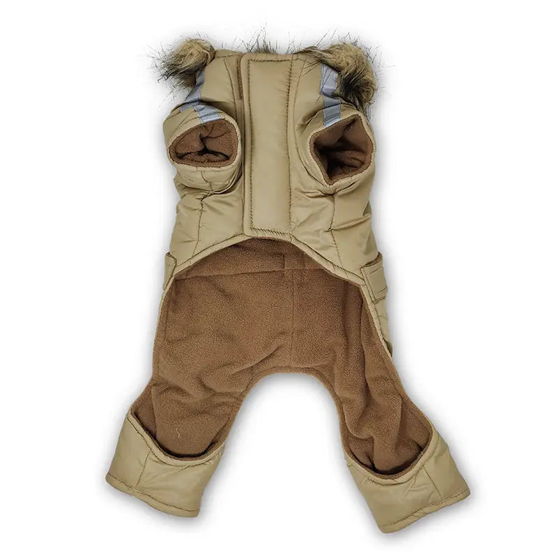 Bomber Jumper Beige by Dogo Château Le Woof 
