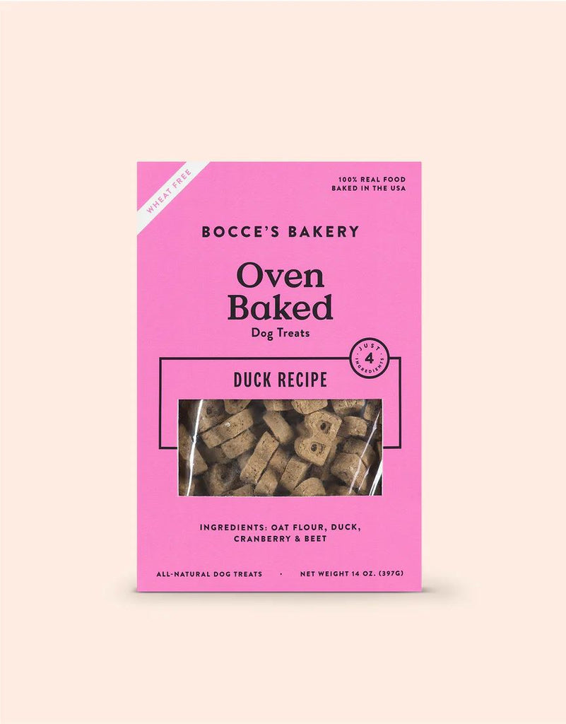 Bocce's Oven Baked Dog Treats Château Le Woof Duck 