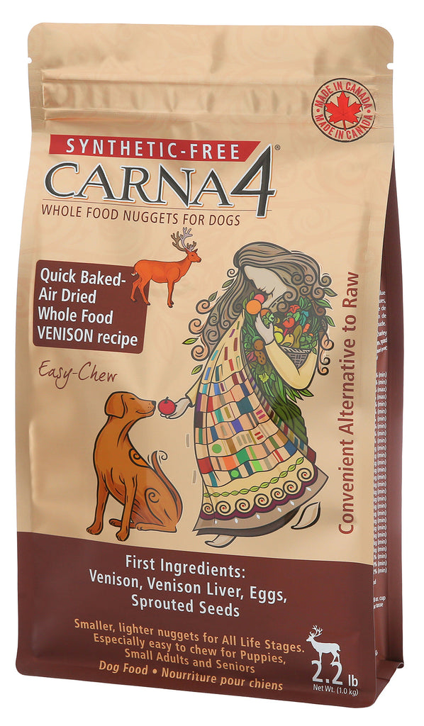 Carna4 Dog Food Chateau Le Woof Easy Chew Grain Free Venison 2.2lbs 