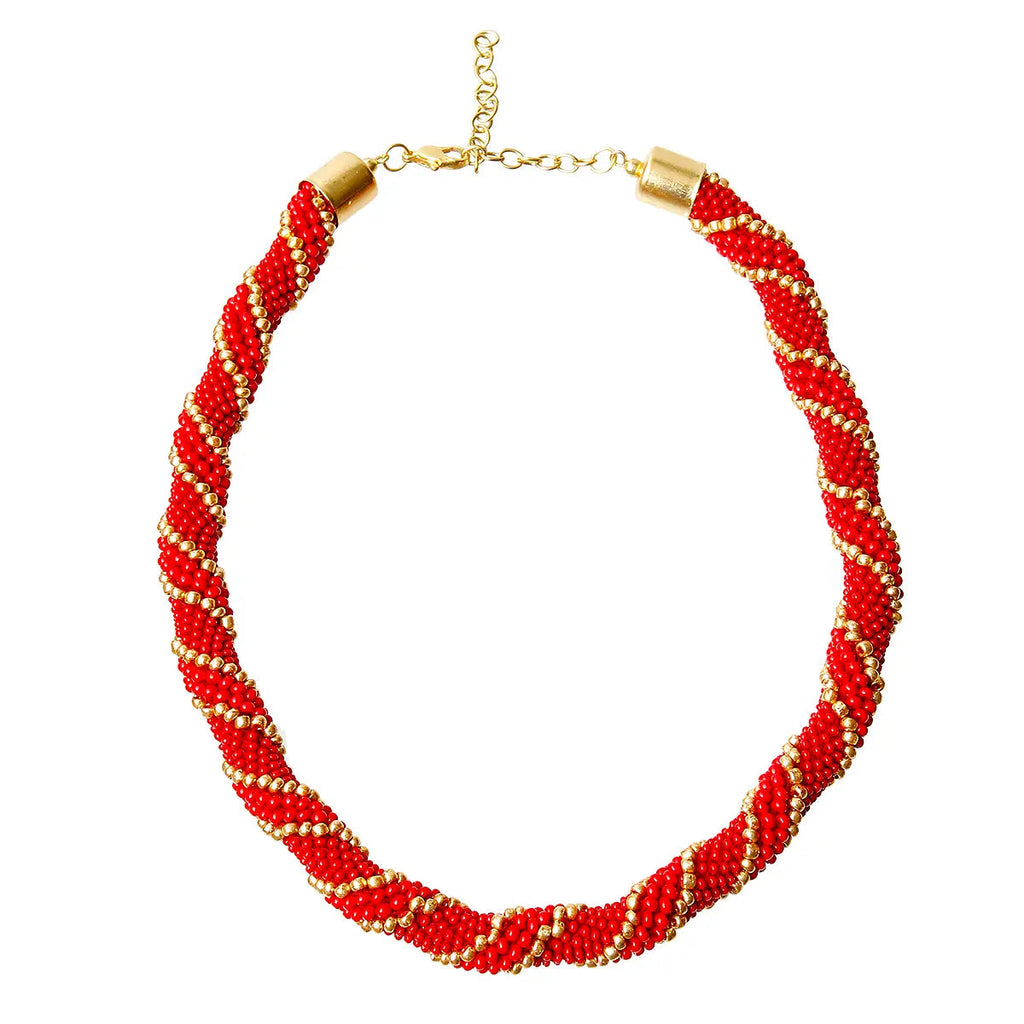 Necklaces by Bark 5th Ave Faire Crochet Rope Bead Necklace 