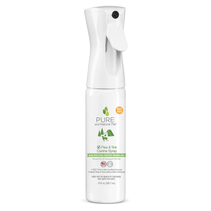 Flea and Tick by Pure and Natural Pet Pure and Natural Pet Canine Spray 