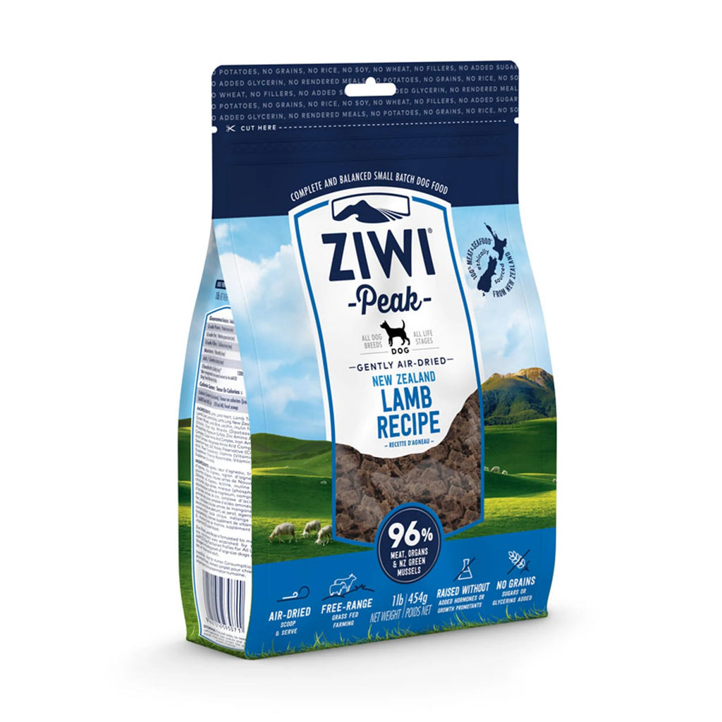 Ziwi Air Dried Dog Food Chateau Le Woof Lamb 16oz 