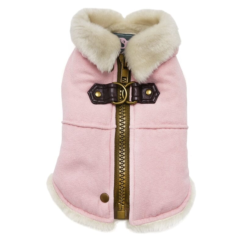 Coats by DOGO DOGO Furry Runner Coat (Pink) Small 