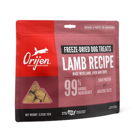 Origen Freeze Dried Treats Chateau Le Woof Lamb 3.5oz 
