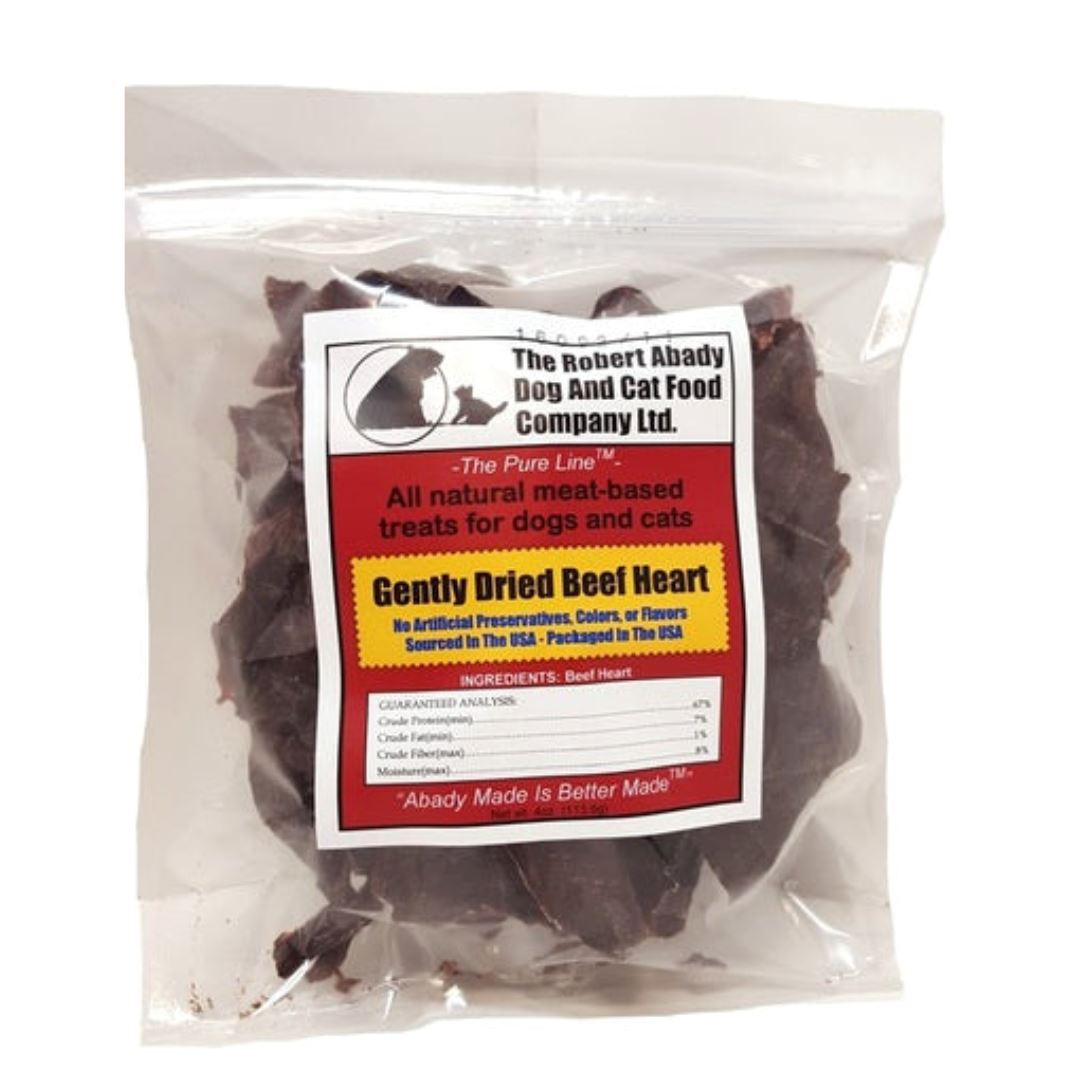 Abady Dog Food Gently Dried Beef Heart Château Le Woof