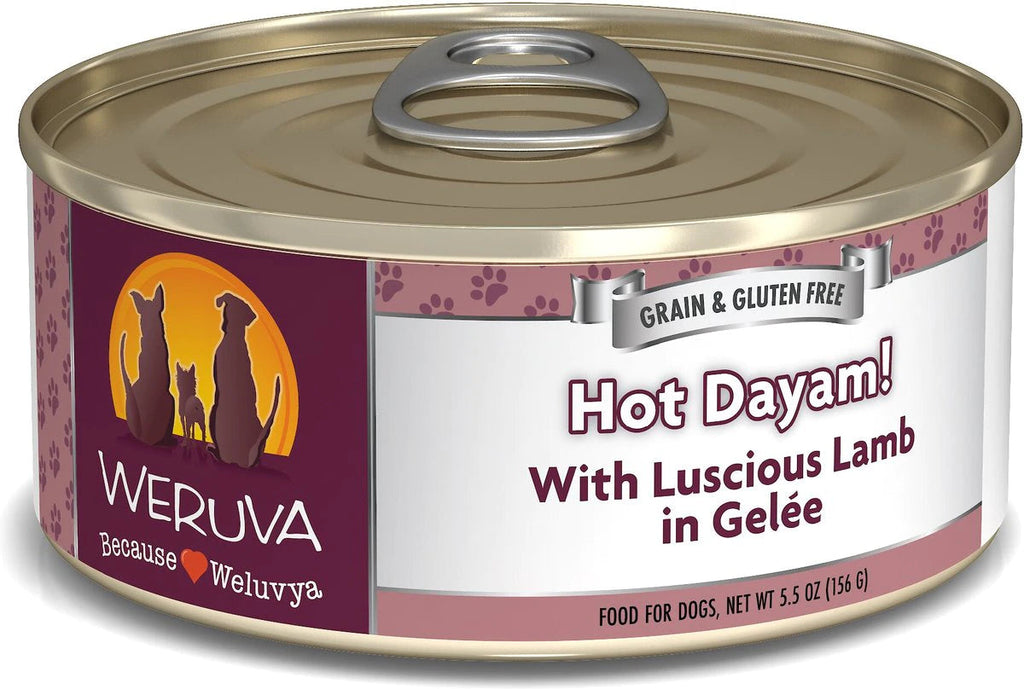 Weruva Canned Food Chateau Le Woof 5.5 oz Hot Dayum! 