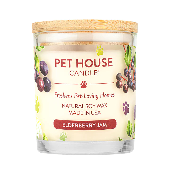 Pet House Candle Pet House Large Elderberry Jam 