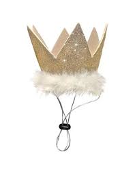 Party Crown Huxley & Kent Small Gold 