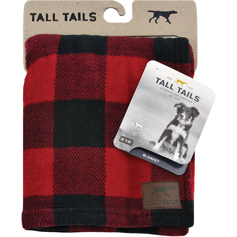 Tall Tails Blankets Chateau Le Woof Hunters Flannel 