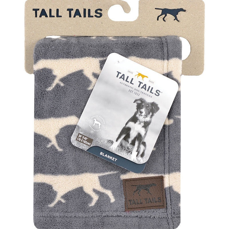 Tall Tails Blankets Chateau Le Woof Houndstooth 