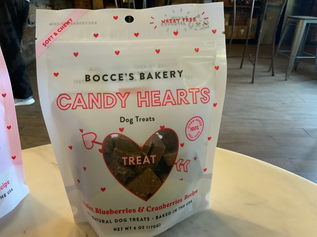 Bocce's Bakery Seasonal Chateau Le Woof Candy Hearts 