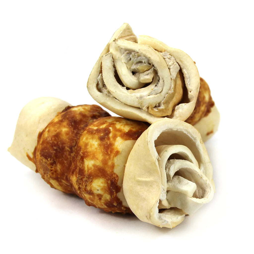 Natural Dog Company - Beef Cheek Chicken Roll The Natural Dog Company 