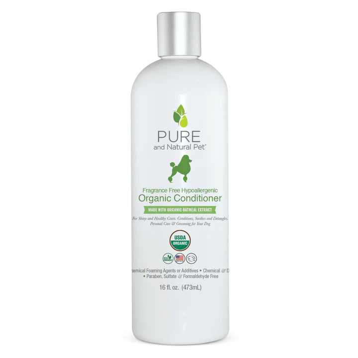 Bathing Products by Pure Natural Pet Pure and Natural Pet USDA Organic Fragrance Free Conditioner 